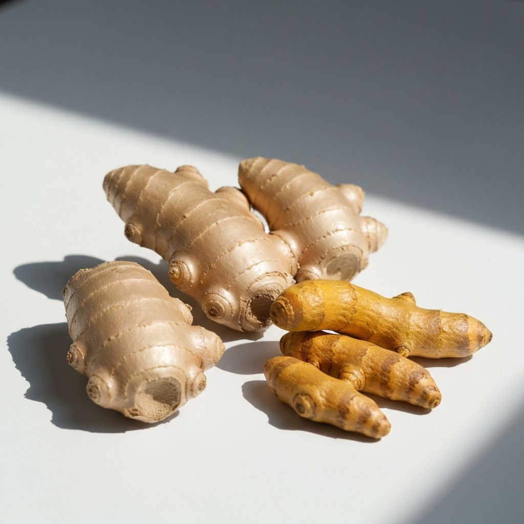 Ingwer und Kurkuma